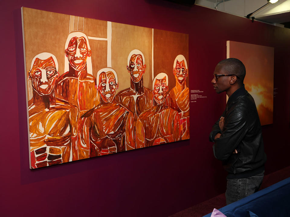 Troy Carter attends Iovine and Young Center for High School Education Benefit Auction hosted by Sotheby's at Private Residence on February 27, 2024 in Los Angeles, California.