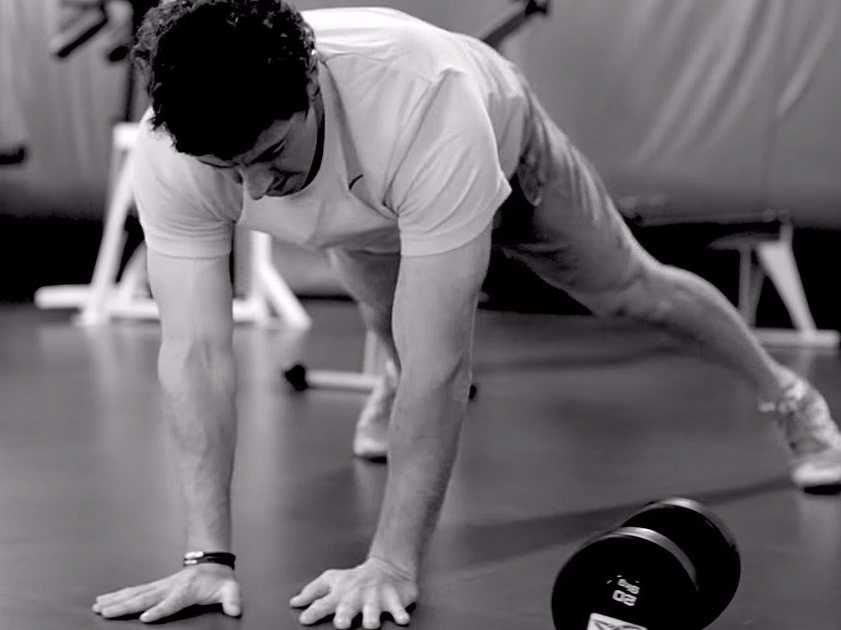 rory mcilroy working out