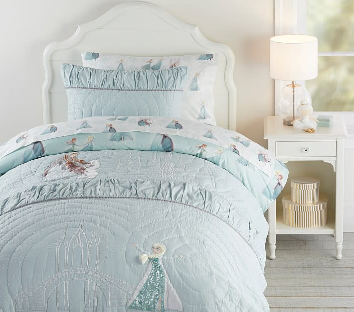 <p><a href="https://go.redirectingat.com?id=74968X1596630&url=https%3A%2F%2Fwww.potterybarnkids.com%2Fproducts%2Fdisney-frozen-sateen-quilt%2F&sref=https%3A%2F%2Fwww.goodhousekeeping.com%2Fholidays%2Fgift-ideas%2Fg38012646%2Fbest-frozen-gifts%2F" rel="nofollow noopener" target="_blank" data-ylk="slk:Shop Now;elm:context_link;itc:0;sec:content-canvas" class="link ">Shop Now</a></p><p>Frozen Quilt & Shams</p><p>potterybarnkids.com</p><p>$46.50</p><span class="copyright">Pottery Barn Kids</span>