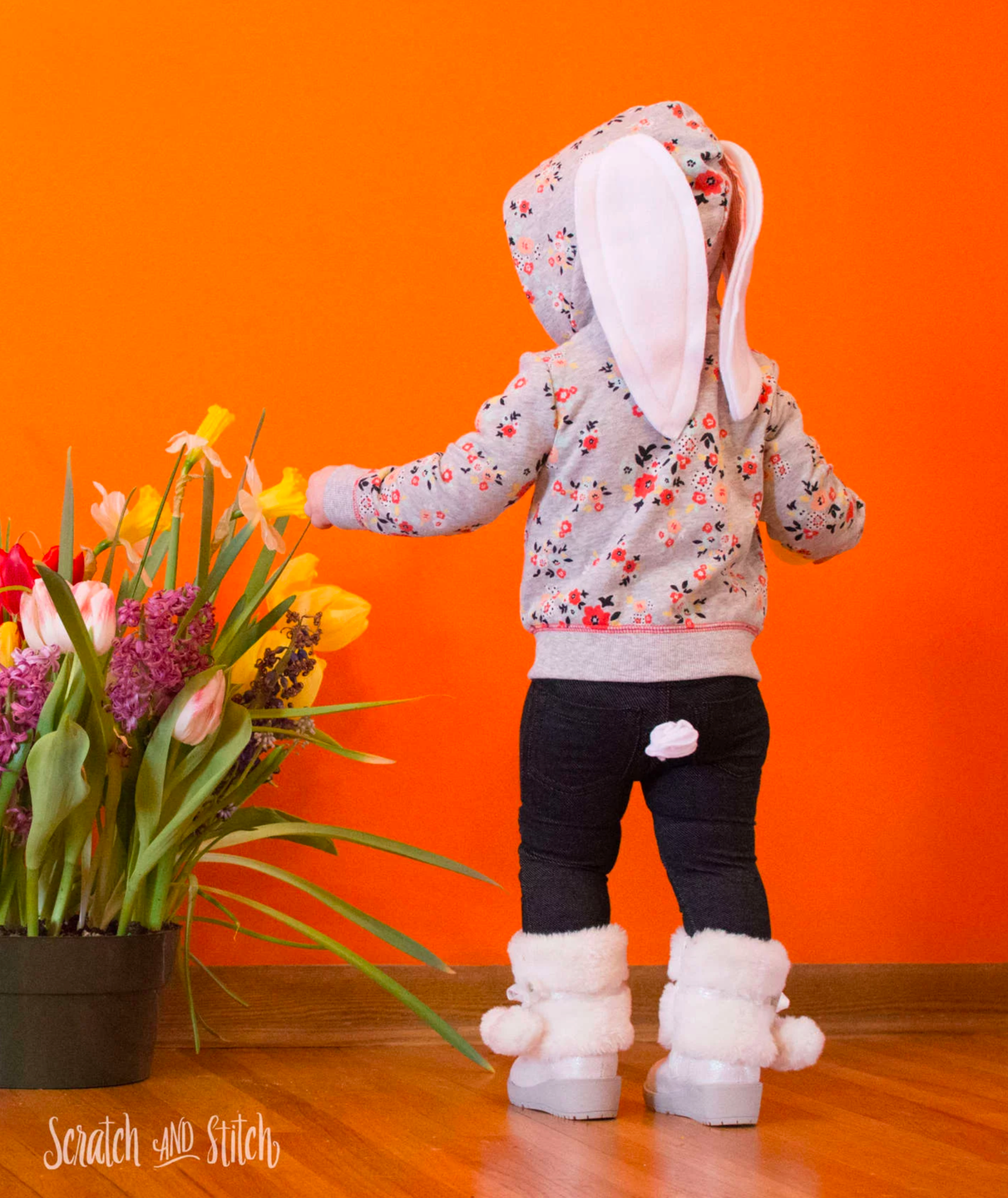kids bunny hoodie bunny crafts
