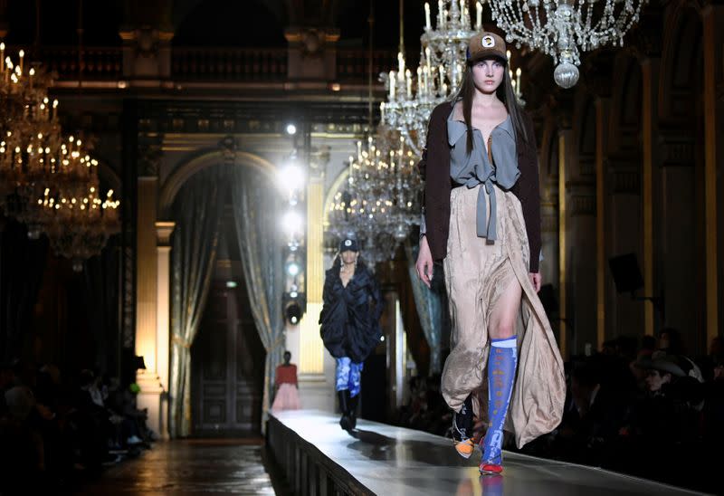 Vivienne Westwood collection show at Paris Fashion Week