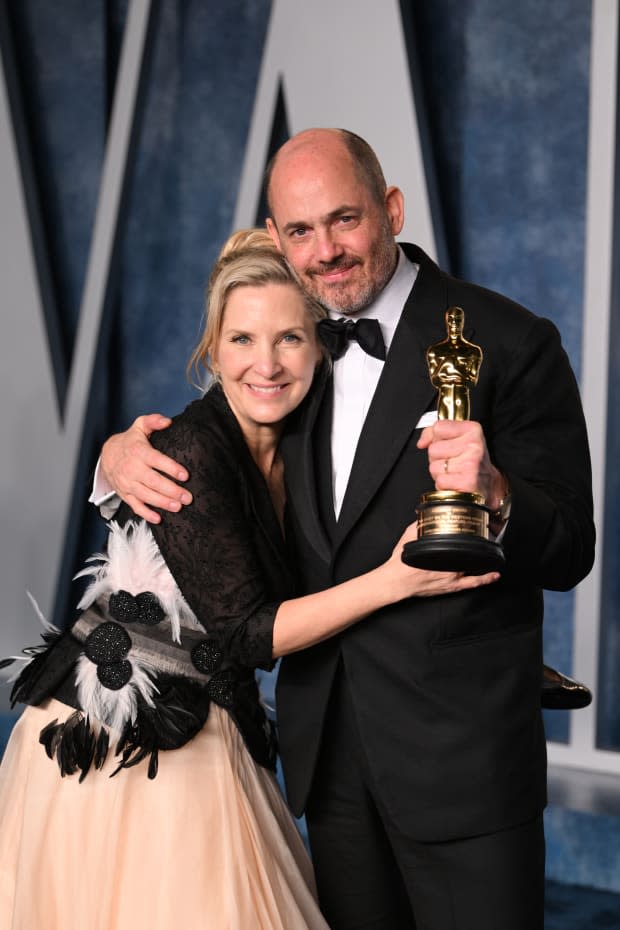 <p> Nele Mueller-Stofen and Edward Berger</p><p><a href="https://www.gettyimages.com/detail/1248119825" rel="nofollow noopener" target="_blank" data-ylk="slk:Doug Peters - PA Images/Getty Images;elm:context_link;itc:0;sec:content-canvas" class="link ">Doug Peters - PA Images/Getty Images</a></p>