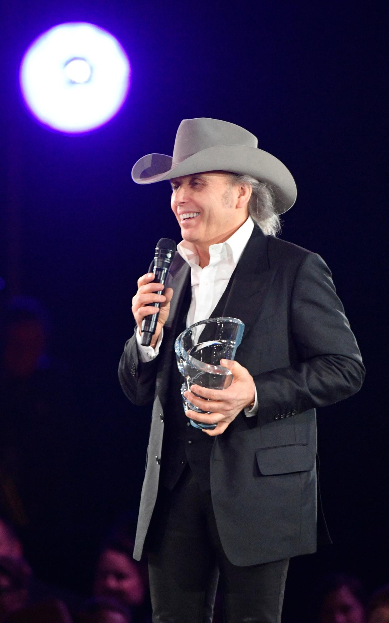 Dwight Yoakam is honored with the 2019 BMI Presidents Award at BMI’s 67th Annual Country Awards  Tuesday, Nov. 12, 2019, in Nashville, Tenn. 