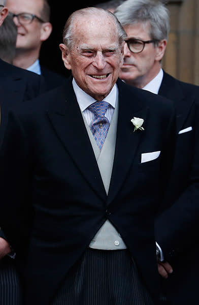 While all eyes were on the Queen at Royal Ascot on Friday, her husband the Duke of Edinburgh was quietly carrying out a private engagement in Norfolk. Prince Philip, who retired from royal duties in 2017, conducted a meeting at Wood Farm on the Sandringham Estate in his role as Colonel-in-Chief of The Rifles.Philip, 98, received General Sir Nicholas Carter, who was relinquishing his appointment as Colonel Commandant of The Rifles regiment, and General Patrick Sanders who is succeeding him. The trio posed for a photo that was shared on the royal family's Twitter account. The Duke looked smart in a tweed suit as he stood between the military personnel.The Queen's husband carried out a rare engagement in NorfolkFans were quick to send compliments to the Queen's husband, with several commenting on how healthy and happy he looked. "Nice to see the HRH the Duke of Edinburgh looking so fit - his attendance is sorely missed at state functions," one Twitter user replied. "HRH is looking well," another wrote, while a third posted: "The Duke of Edinburgh is 98!!!!! If I ever get to 98 (doubtful) I want to look as able as he is."MORE: Sarah Ferguson joins ex-husband Prince Andrew at Royal AscotPhilip officially retired from public duty almost two years ago, although at the time, Buckingham Palace stated that he would occasionally carry out engagements and still support the Queen at big family events. The former military man turned 98 earlier this month, with his family paying tribute on Twitter and Instagram. Prince William and Kate wished Philip many happy returns by sharing some beautiful photos with the caption: "Wishing a very Happy 98th Birthday to His Royal Highness The Duke of Edinburgh!"Philip officially retired from public duty almost two years agoMORE: Katya Jones is a beautiful bride once again - see her wedding dressPrincess Eugenie, 29, shared some adorable throwbacks, the first showing the Duke patting his granddaughter on the head one Christmas. "Happy Birthday to HRH The Duke of Edinburgh," Eugenie wrote. "I found a couple of classic photographs of Grandpa and I on Christmas Day and Trooping the Colour a few years ago now…"Like this story? Sign up to our newsletter to get other stories like this delivered straight to your inbox.