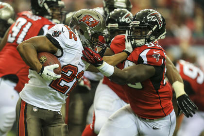 Doug Martin's season came to an end last season in Week 7 against the Falcons. (USA TODAY Sports)