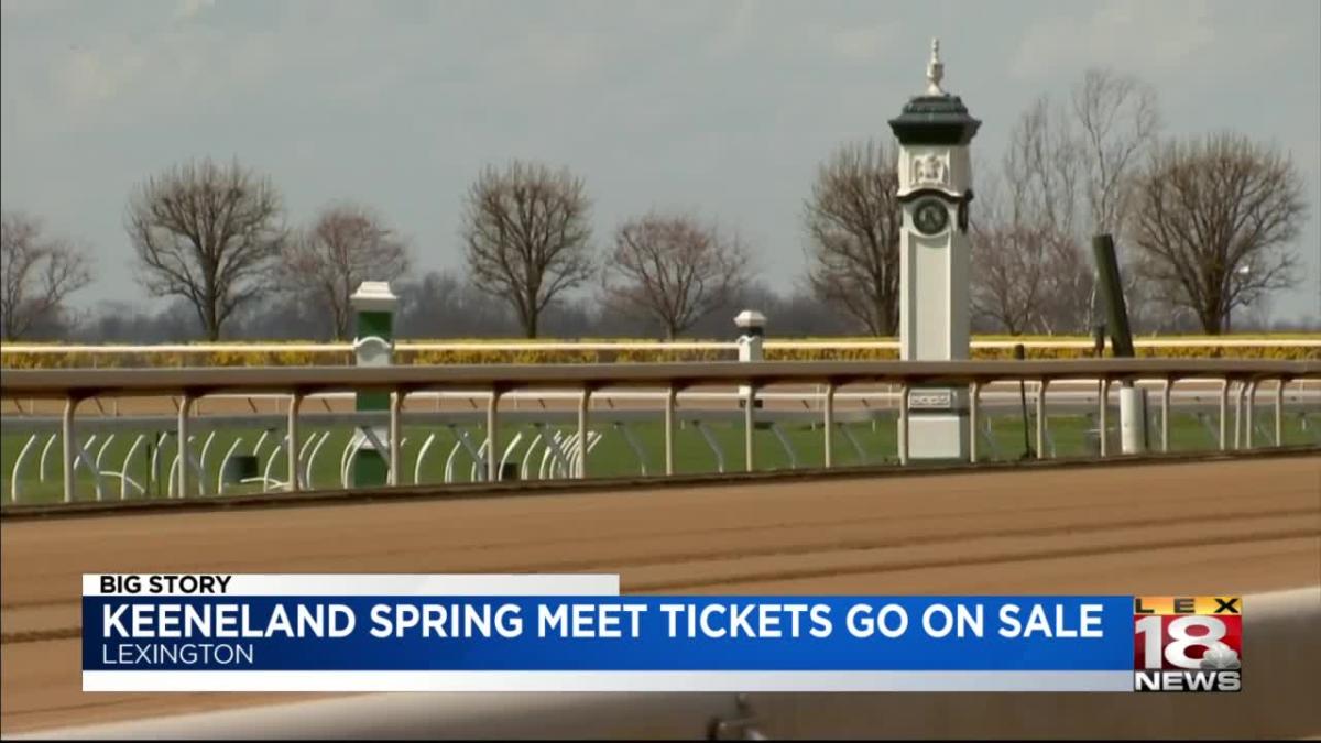 Keeneland Spring Meet tickets sell quickly as the racetrack enforces