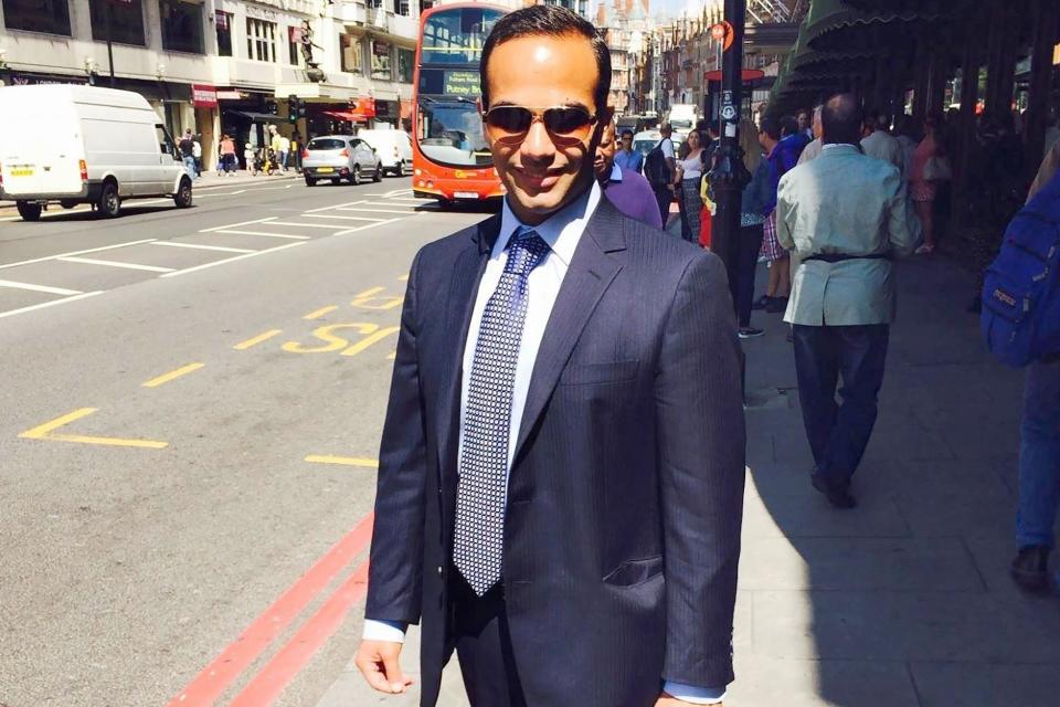 George Papadopoulos in London (Getty Images)
