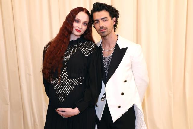 Sophie Turner and Joe Jonas Arrive At The Met Gala In Louis Vuitton