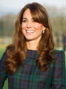 Kate Middleton<br> Back in November, the Duchess of Cambridge unveiled her new bangs at museum gallery opening in London. Her side-swept fringe and subtle layers added volume and movement to her typical one-length ‘do.