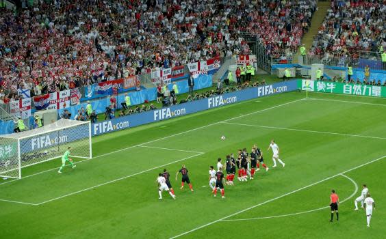 Kieran Trippier’s free-kick put England ahead in Moscow, but Croatia stormed back to end their hopes