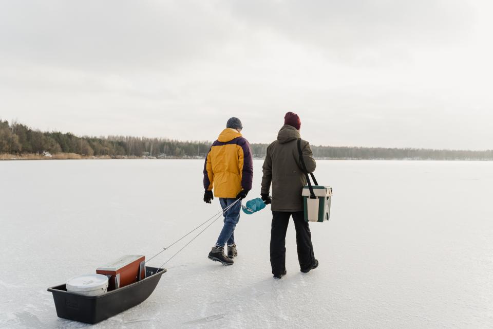 Central Ohioans might be able to ice fish at Indian Lake or Buckeye Lake this winter.