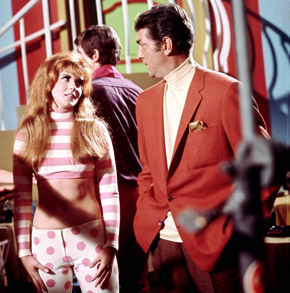 Actress Ann Margret and Dean Martin in a scene from the movie 