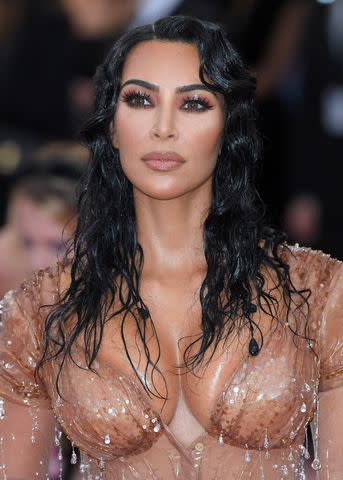 <p>Karwai Tang/Getty</p> Kim Kardashian at the 2019 Met Gala