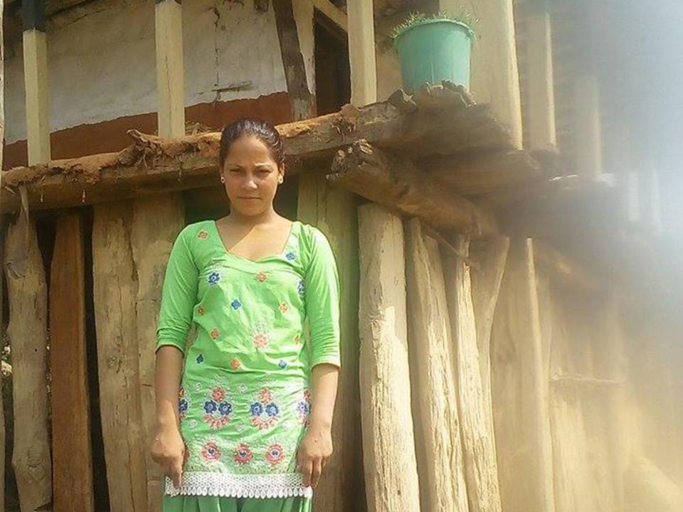 Kalpana, who lives in a rural village in Nepal, is confined to a menstrual hut during her period (Anjana Saud/Tatapani)