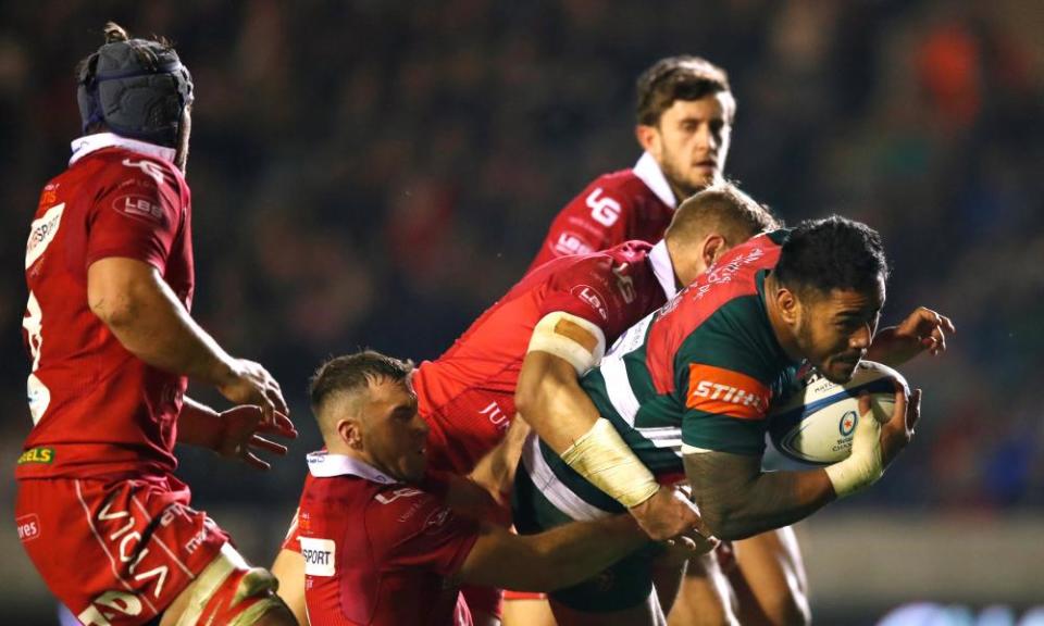 Leicester Tigers finally bare their teeth as Manu Tuilagi savages sorry Scarlets