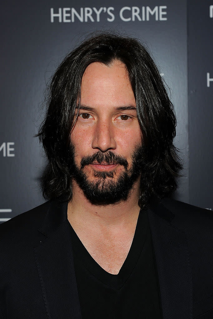 Keanu Reeve's brush works rather well [Photo: Getty]