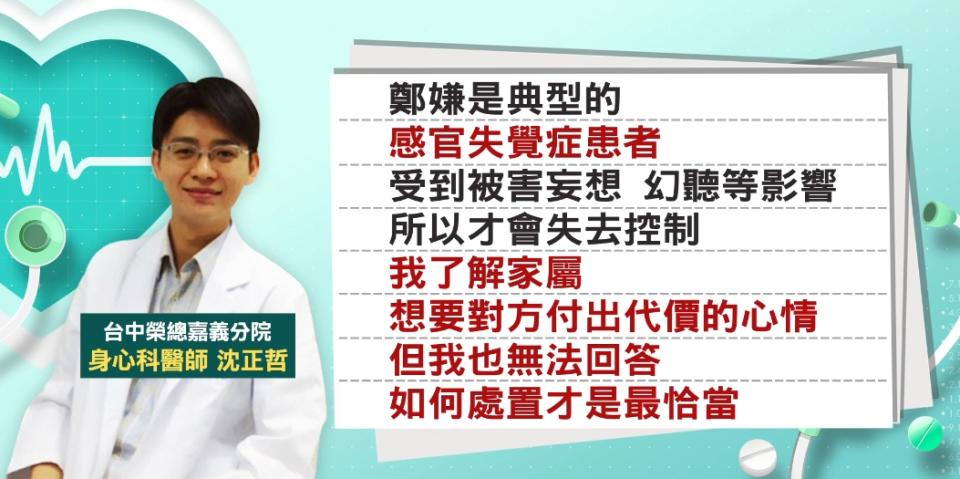 承辦檢察官林志峯認為，鑑定醫師沈正哲在吵雜的速食店完成報告過於草率。（圖/東森新聞）