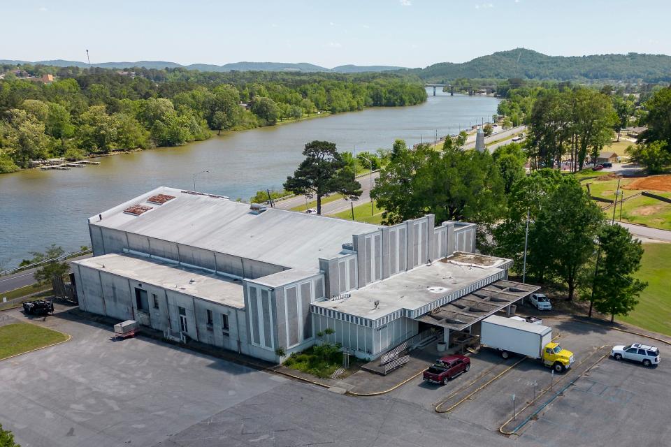 Gadsden's Convention Hall opened in 1933 as the Gadsden Municipal Auditorium.