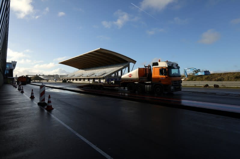 Zandvoort circuit is renovated for the Formula 1 2020 Dutch Grand Prix in Zandvoort