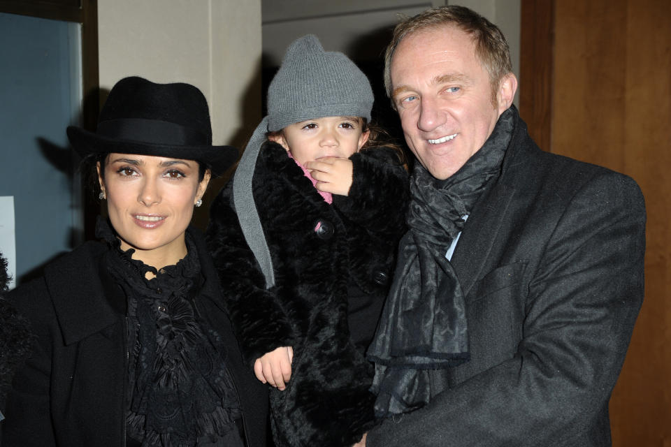 Salma Hayek, Valentia und François-Henri Pinault