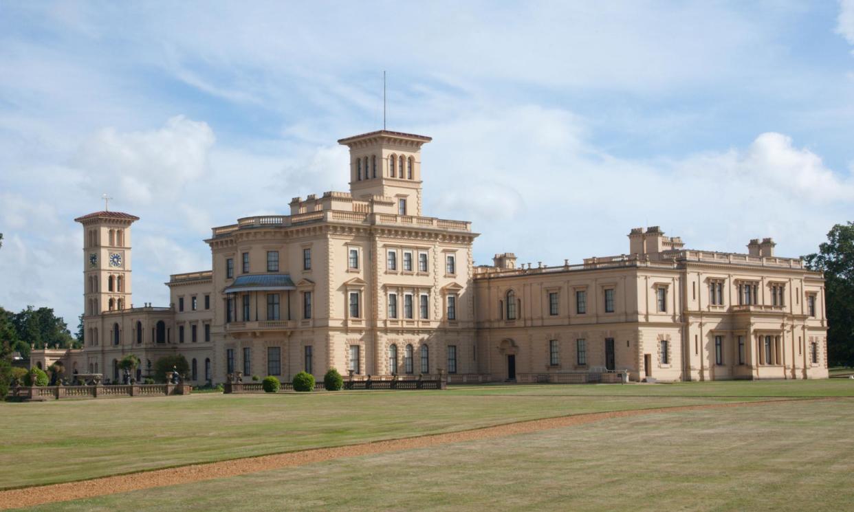 <span>English Heritage is refusing access to the grounds of Osborne House, which is on a stretch of the coast in the Isle of Wight.</span><span>Photograph: FourT4/Alamy</span>