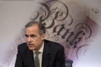 Governor of the Bank of England Mark Carney hosts a Financial Stability Report press conference at the Bank of England in central London, Britain on November 30, 2016. REUTERS/Justin Tallis/Pool
