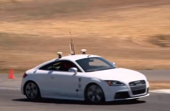 self driving Audi