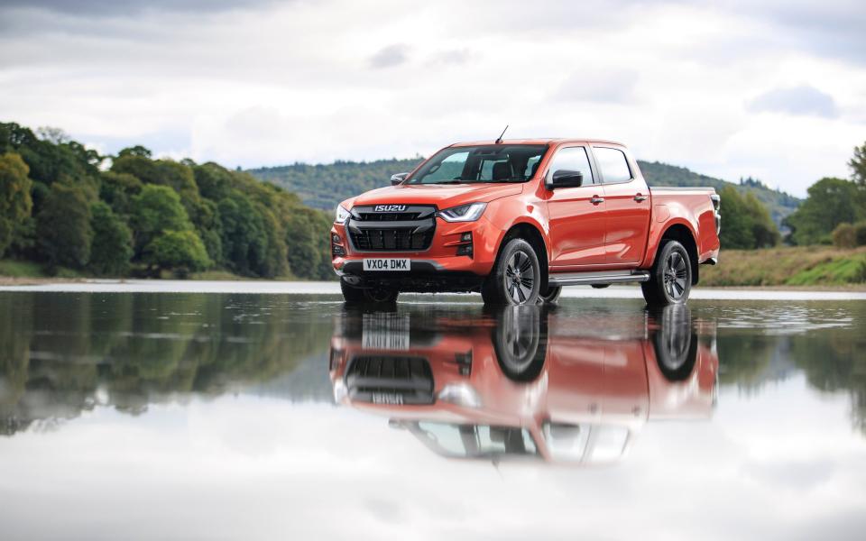 The Isuzu D-Max; tough and surprisingly good to drive - David Mullany