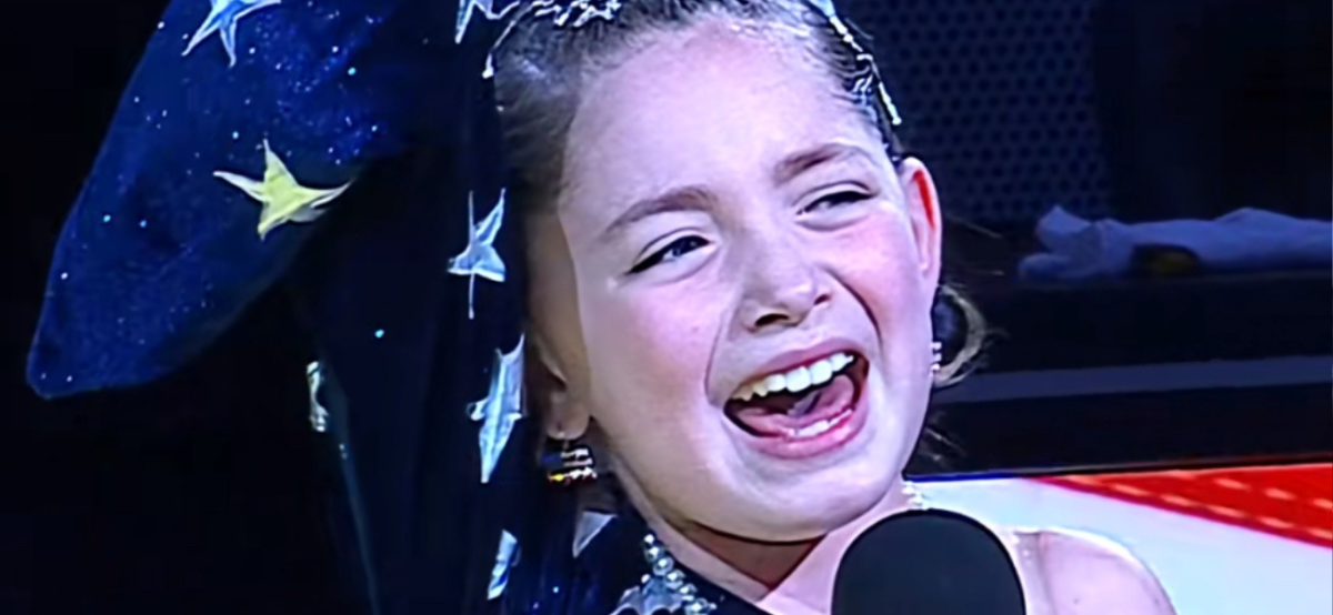 12-Year-Old Girl Saves the Day When a Glitch Almost Silences the National  Anthem