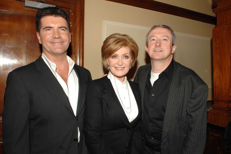 Charity Performance of 'Billy Elliot the Musical' in Aid of the Place2be at the Victoria Palace Theatre Simon Cowell Sharon Osbourne and Louis Walsh