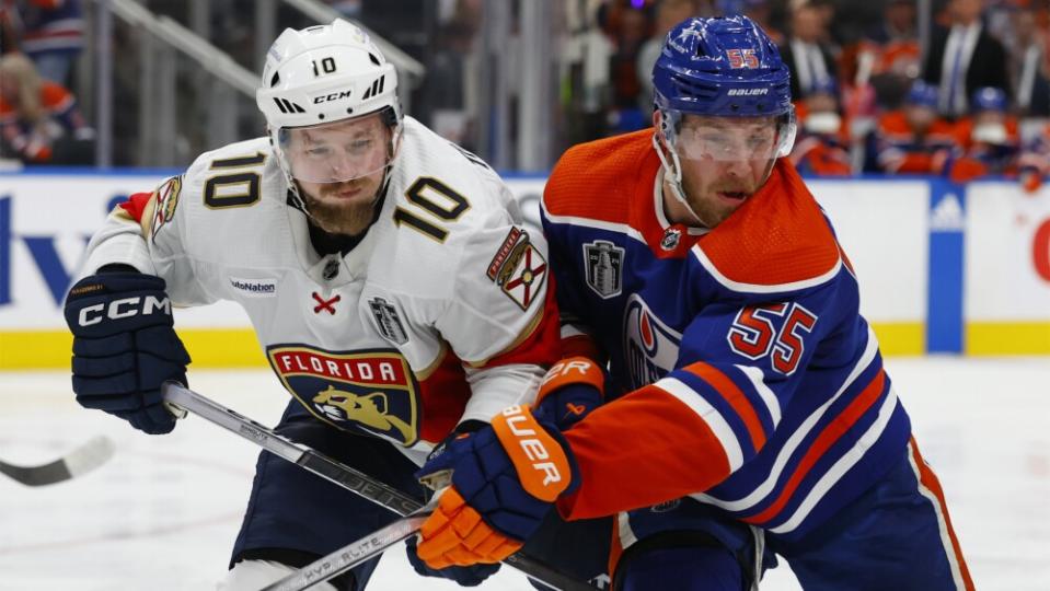 NHL: Stanley Cup Final-Florida Panthers at Edmonton Oilers