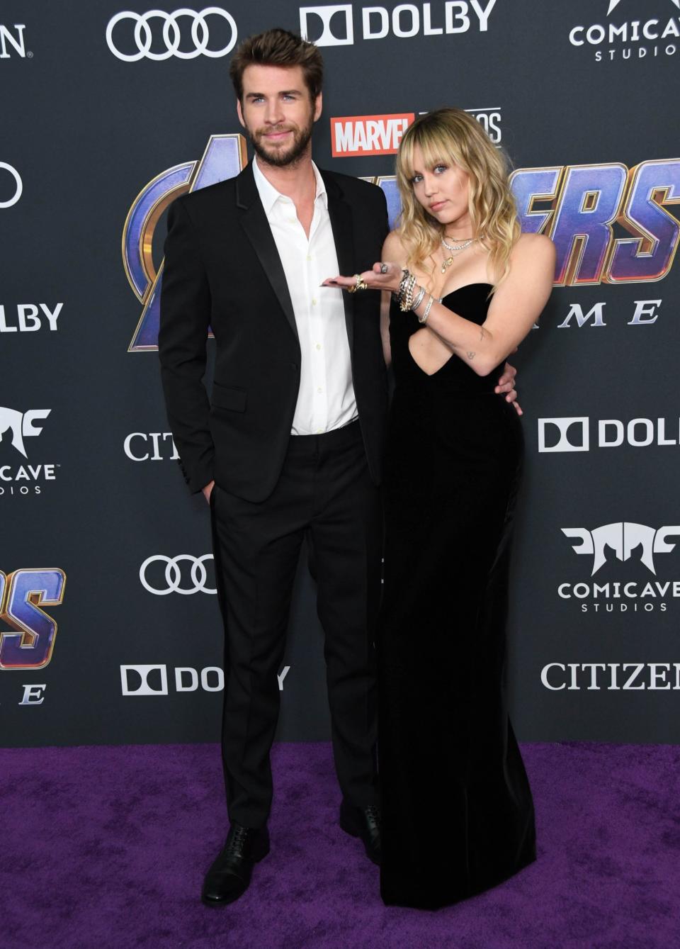 Newlyweds: Miley Cyrus and Liam Hemsworth (Birdie Thompson/AdMedia / SplashNews.com)