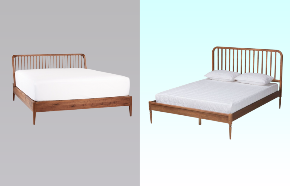 two spindle beds