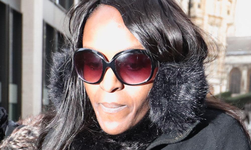 Fiona Onasanya arriving at the Old Bailey for sentencing.
