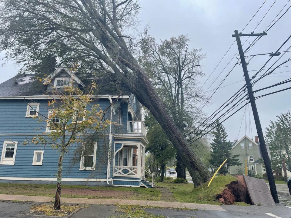 With extreme weather events like post-tropical storm Fiona becoming more common, it may be time to have a conversation with your insurance provider about the best coverage to protect your home. (Sheehan Desjardins/CBC - image credit)