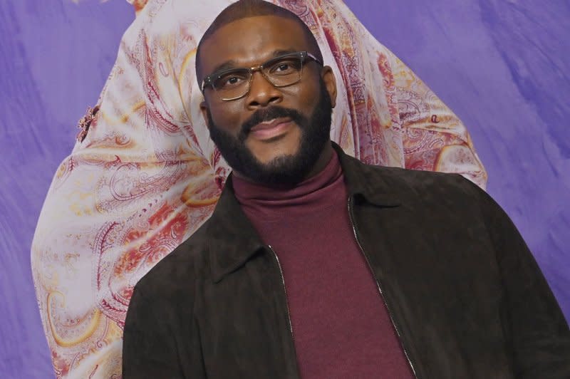 Writer, director and cast member Tyler Perry attends the premiere of "Tyler Perry's A Madea Homecoming" in 2022. File Photo by Jim Ruymen/UPI