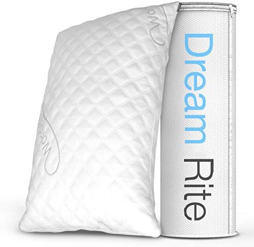 8) Dream Rite Shredded Memory Foam Pillow