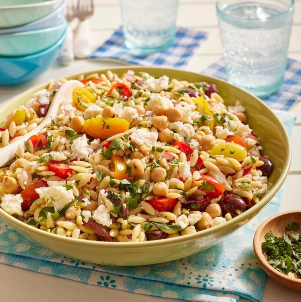 mediterranean orzo salad