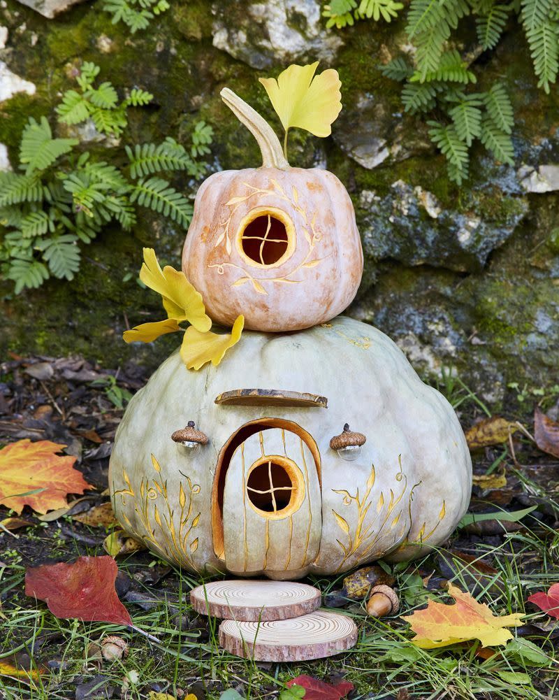 Gnome House Pumpkin