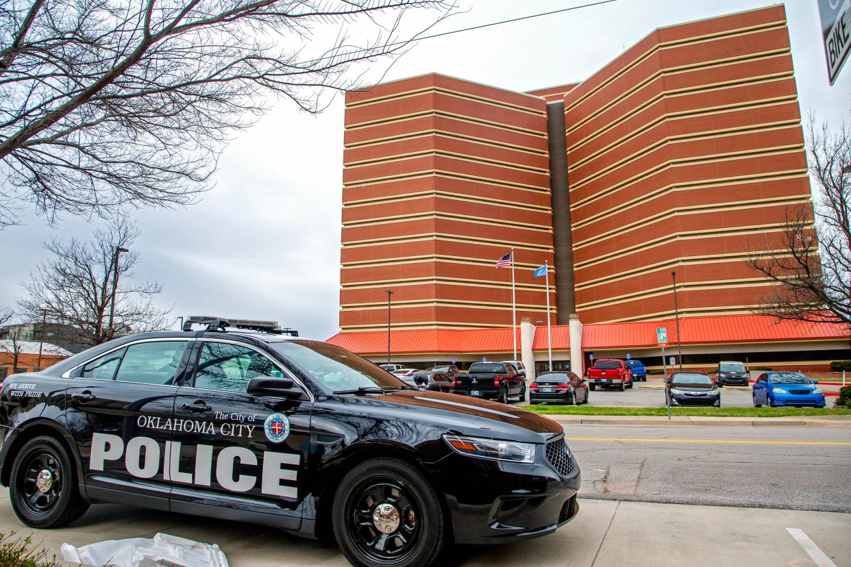 The Oklahoma County jail is shown in March.