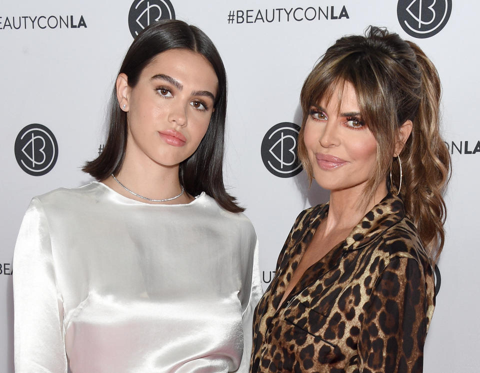 Amelia Gray Hamlin and Lisa Rinna 