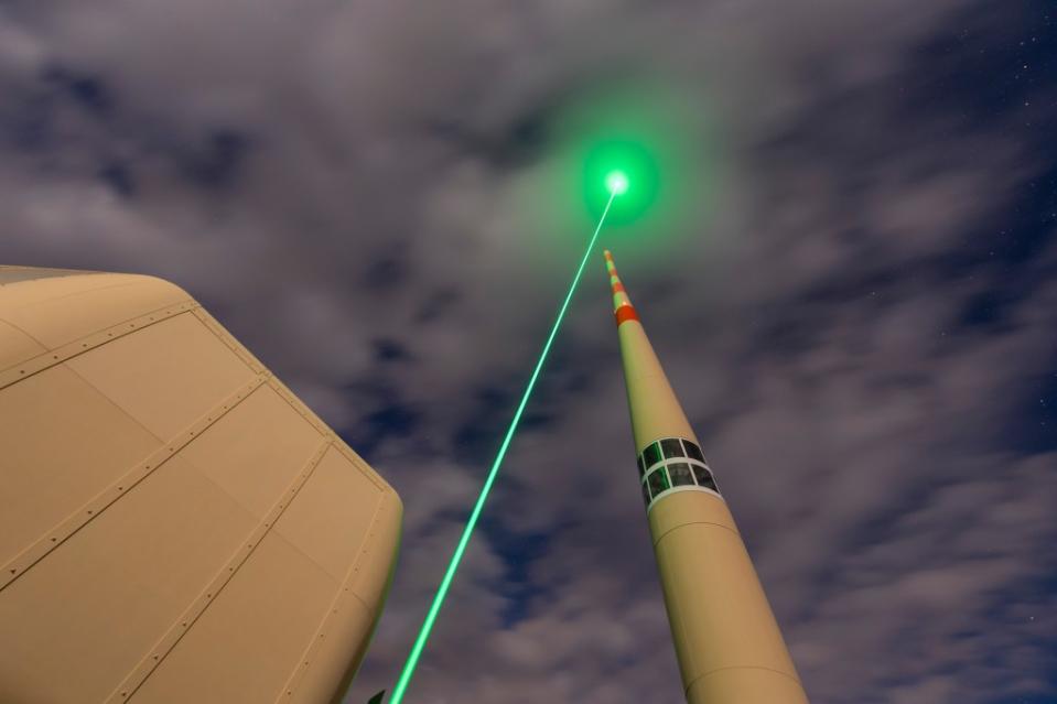 Laser Lightning Rod laser facilities help reduce lightning strikes in Switzerland. Martin Stollberg/TRUMPF