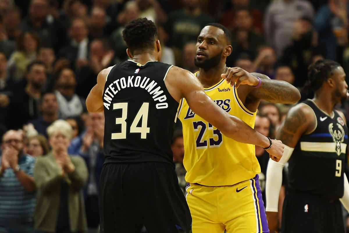 LeBron Giannis continue to lead All Star fan voting Yahoo Sports