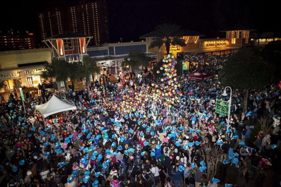 Welcome the New Year in a warmer clime at the New Year's Eve Beach Ball Drop in Panama City Beach