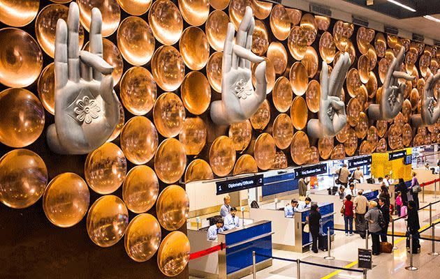 Indira Gandhi International Airport. Photo: Getty