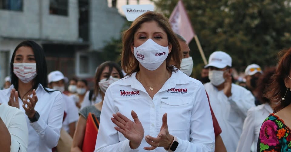 Mónica Rangel, aspirante de Morena al gobierno de San Luis Potosí,