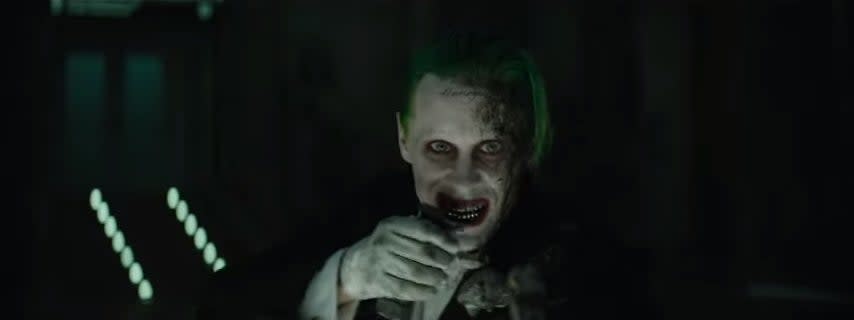 The Joker in "Suicide Squad"