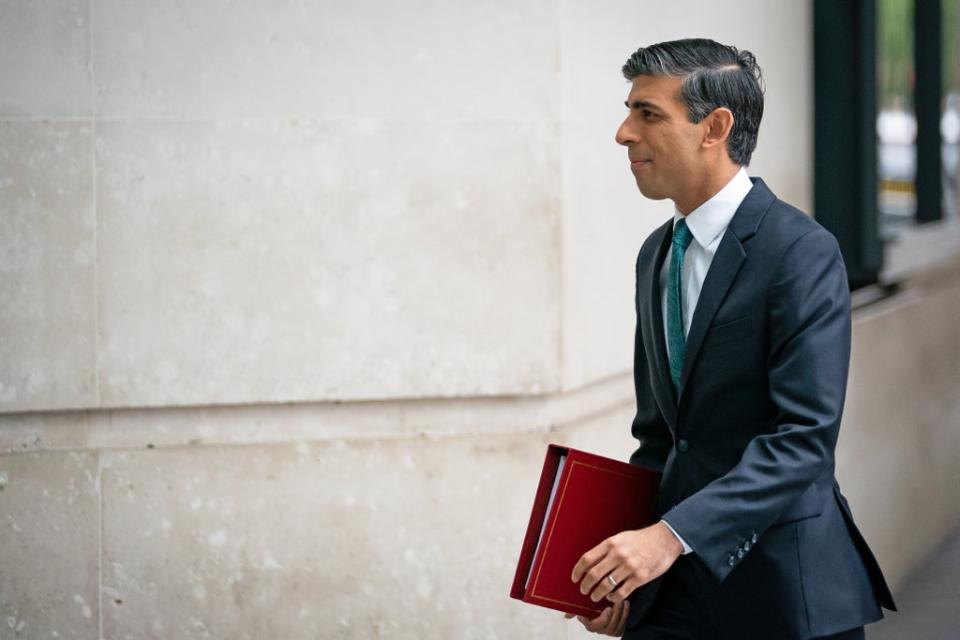 Chancellor Rishi Sunak will deliver his Budget on Wednesday (Aaron Chown/PA) (PA Wire)