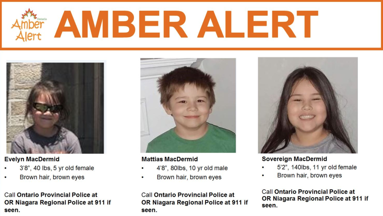 Amber Alert Ontario