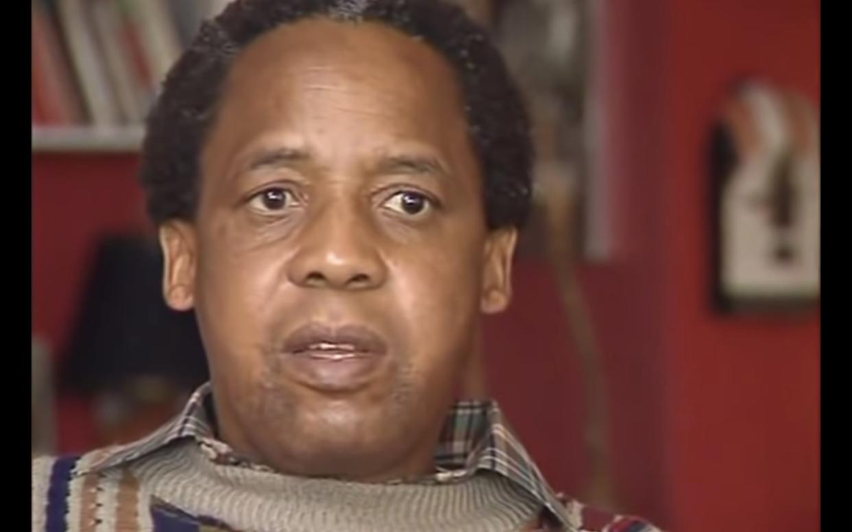 South African anti-apartheid leader Chris Hani. (Screenshot: YouTube – Afravision)